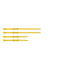Stretch-Loc Mini Strap Set - [4 Piece]