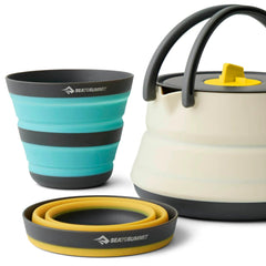 Frontier Ultralight Collapsible Kettle Cook Set With Sack - [3 Piece]