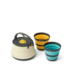 Frontier Ultralight Collapsible Kettle Cook Set With Sack - [3 Piece]