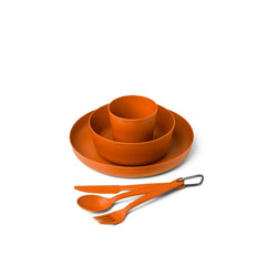 Camp Dinnerware Set w/ Mesh Sack - [6 Piece]