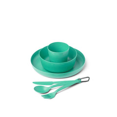 Camp Dinnerware Set w/ Mesh Sack - [6 Piece]