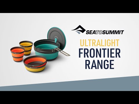 Frontier Ultralight Collapsible 1L Pot Cook Set - (3 Piece)