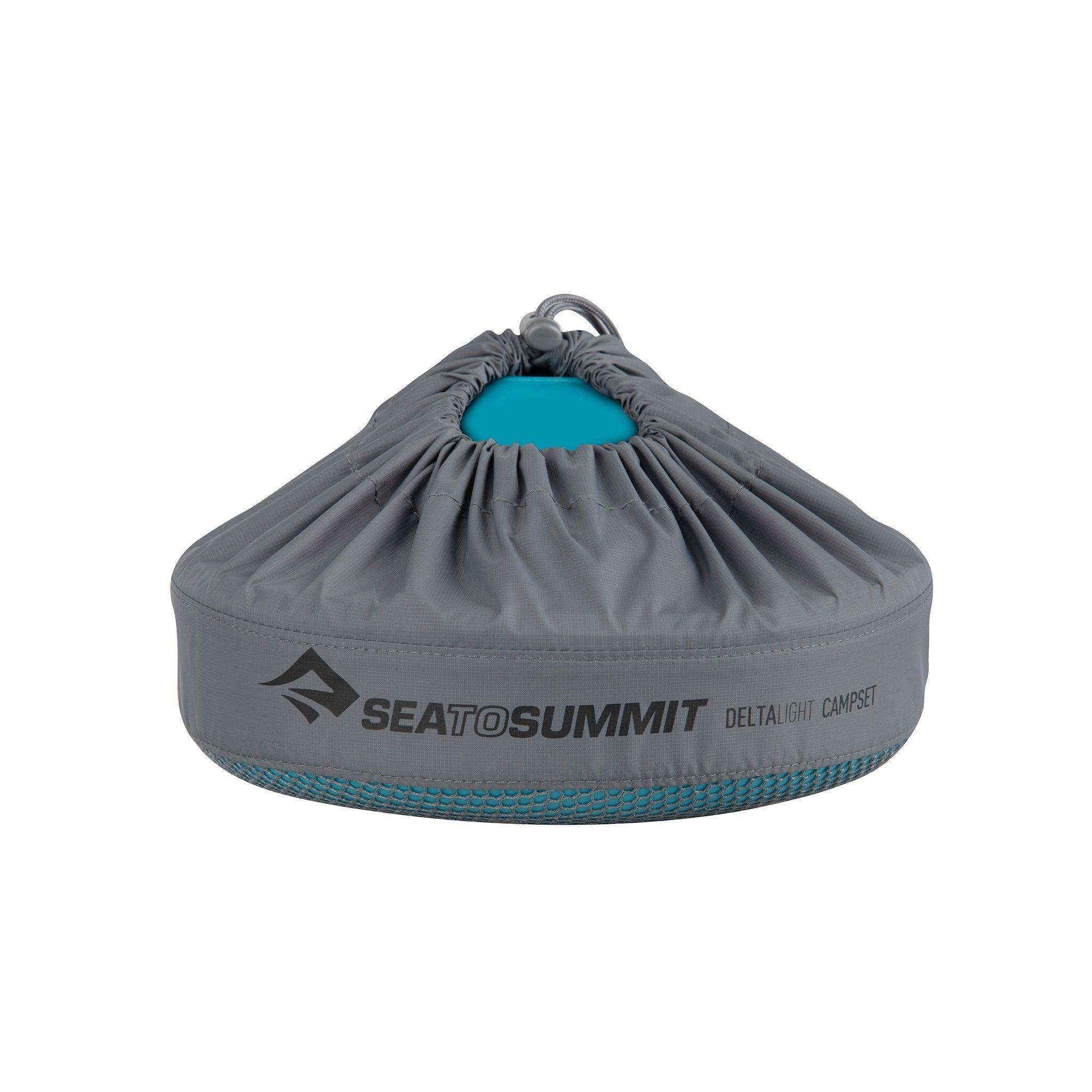 Delta Light Camp Set Solo _ one person stackable camping dinner set _ gray