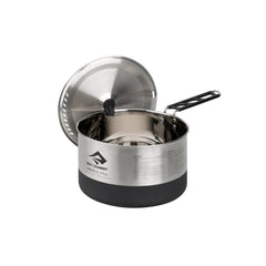 Sigma Stainless Steel Pot for Camping _ Lid Keep