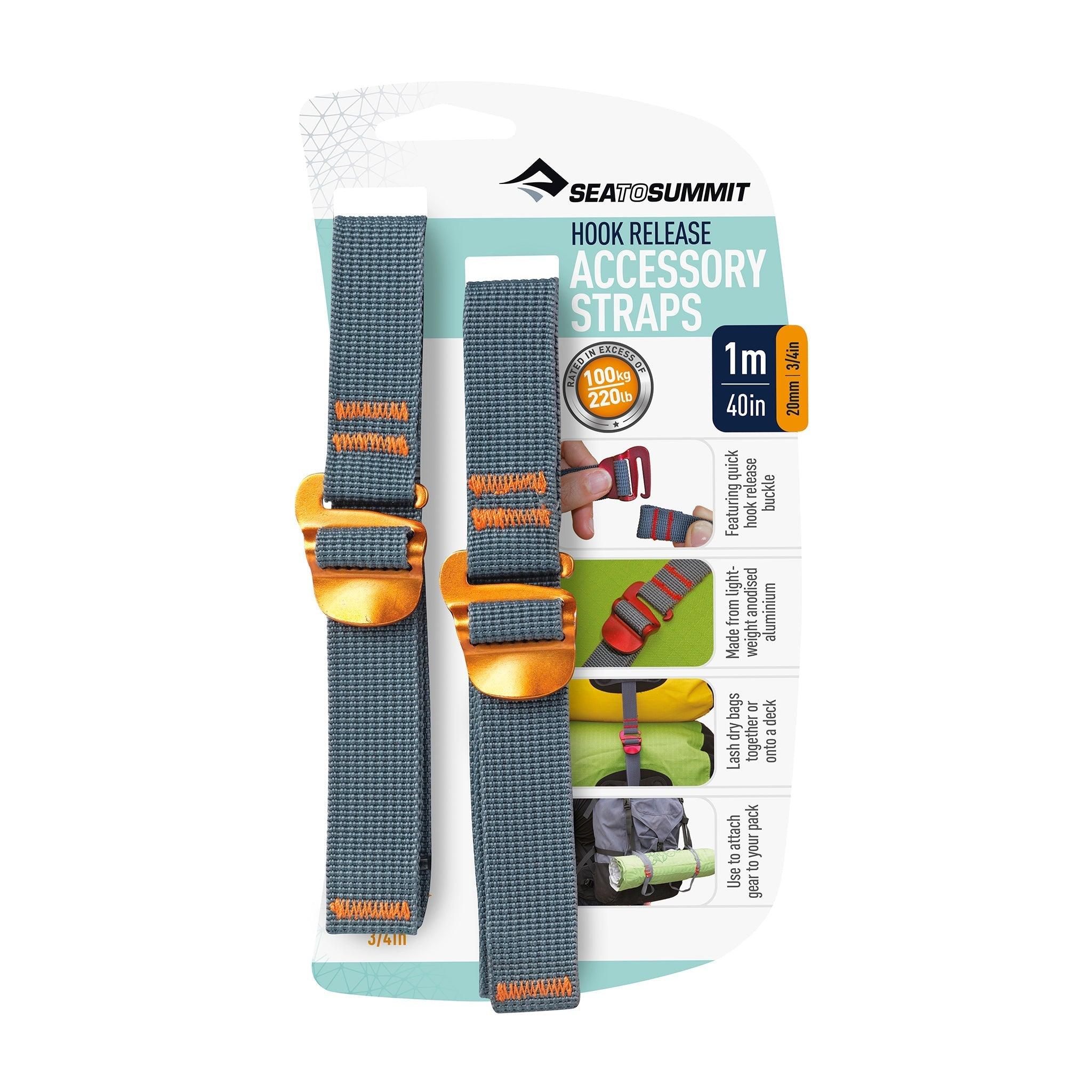 1m | 40 in 20mm || Accessory Strap with Hook Release