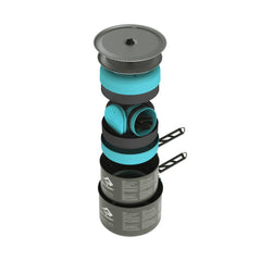 Alpha 2 Pot Cook Set 4.2 _ backpacking cooking gear _ pot bowl and mug _ family