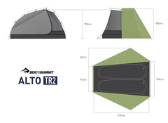 Alto TR2 - Two Person Ultralight Tent