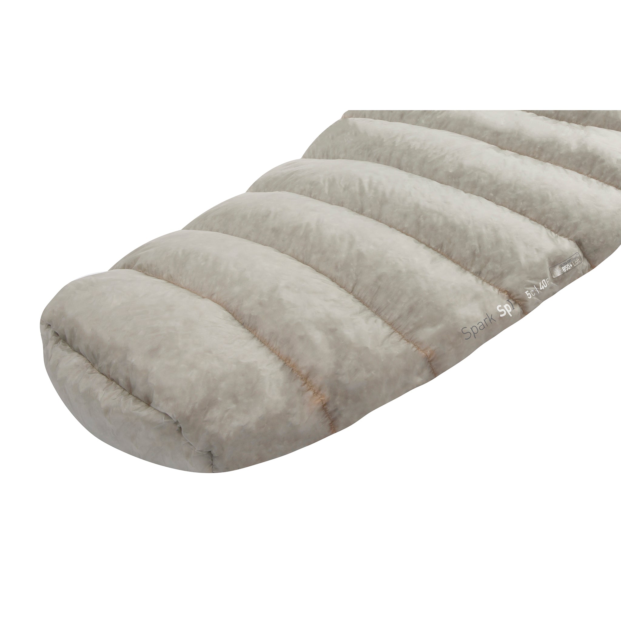 Extra long shop down sleeping bag
