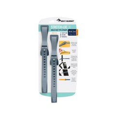 750mm Straps / 1/2in | 12mm / Grey || Stretch-Loc TPU Straps (2 Pack)