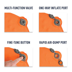 UltraLight Self-Inflating Sleeping Pad Multi Function Valve