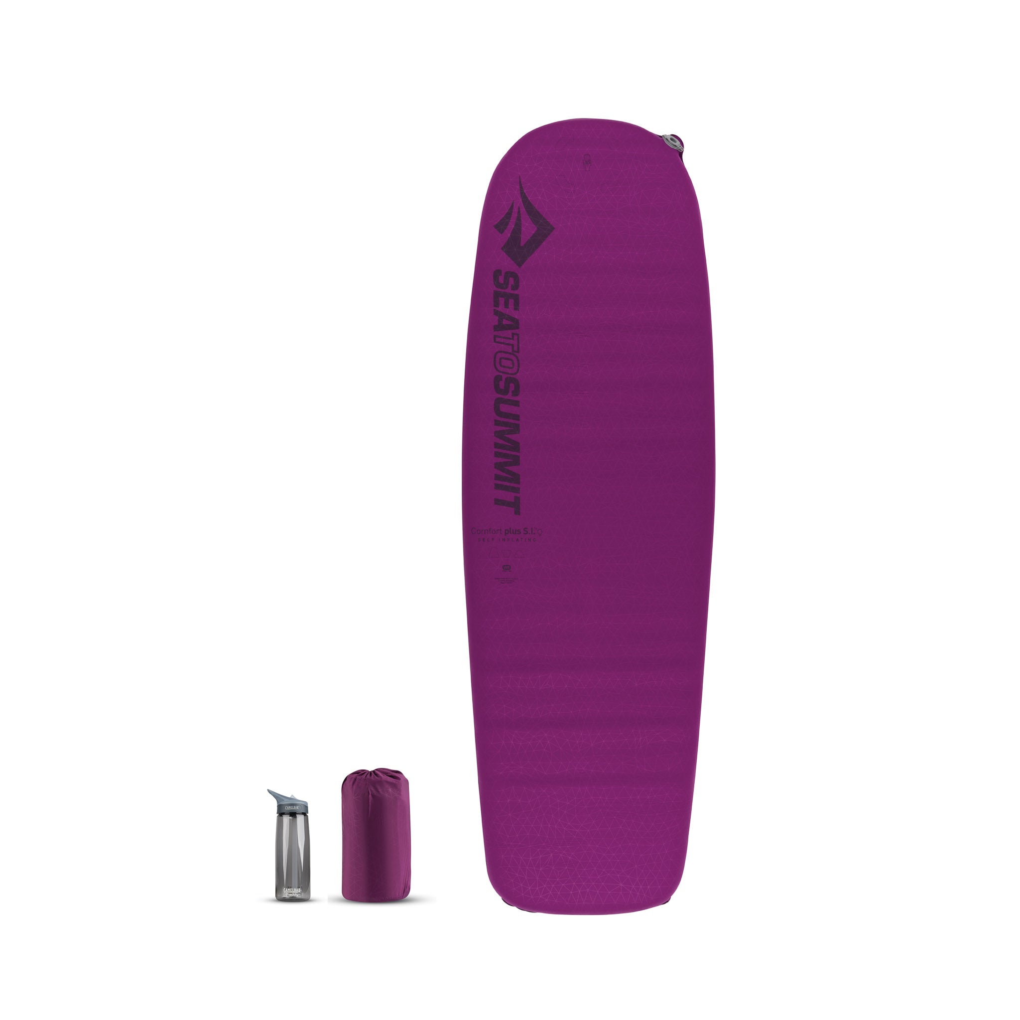 Regular / Purple || Women's Comfort Plus Self-Inflating Sleeping Pad
