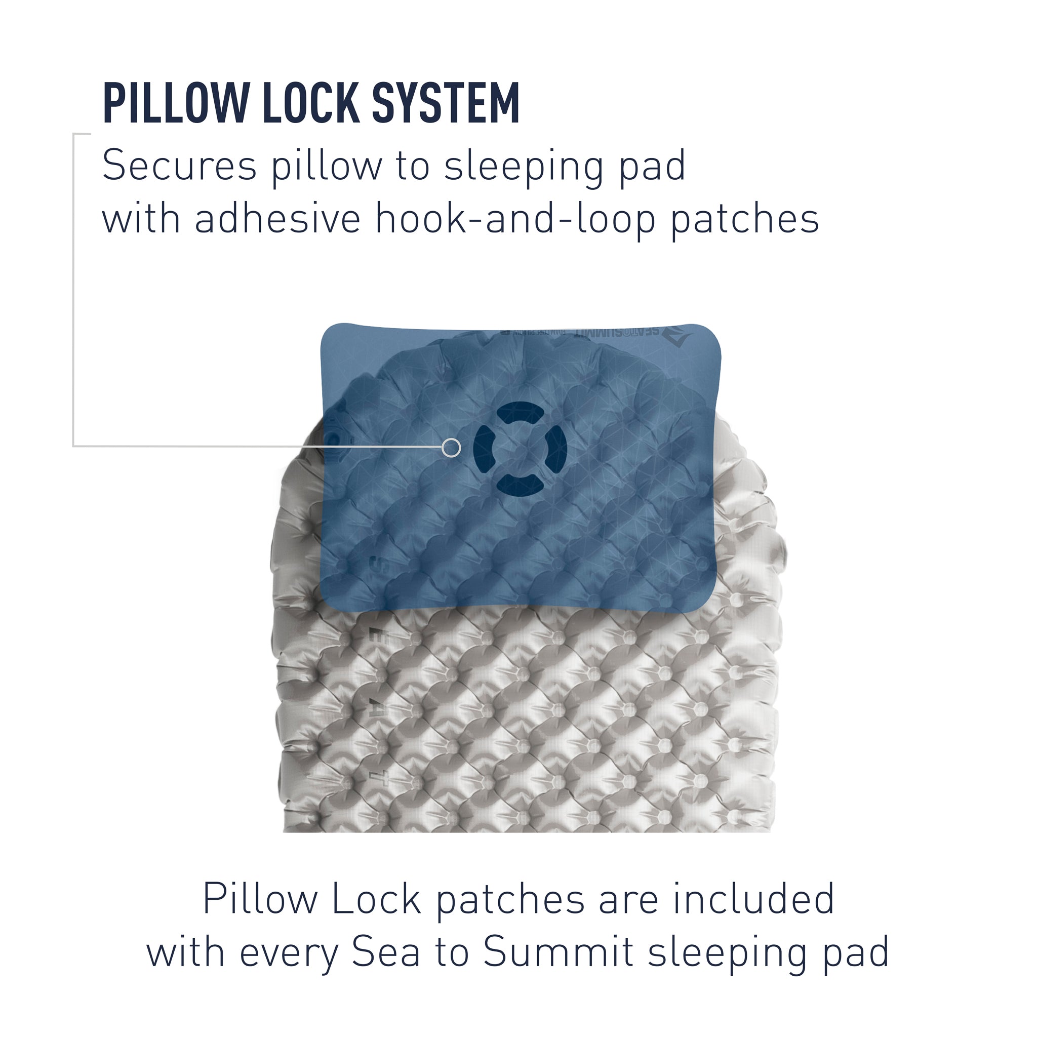 Foam Core Pillow - Navy Blue