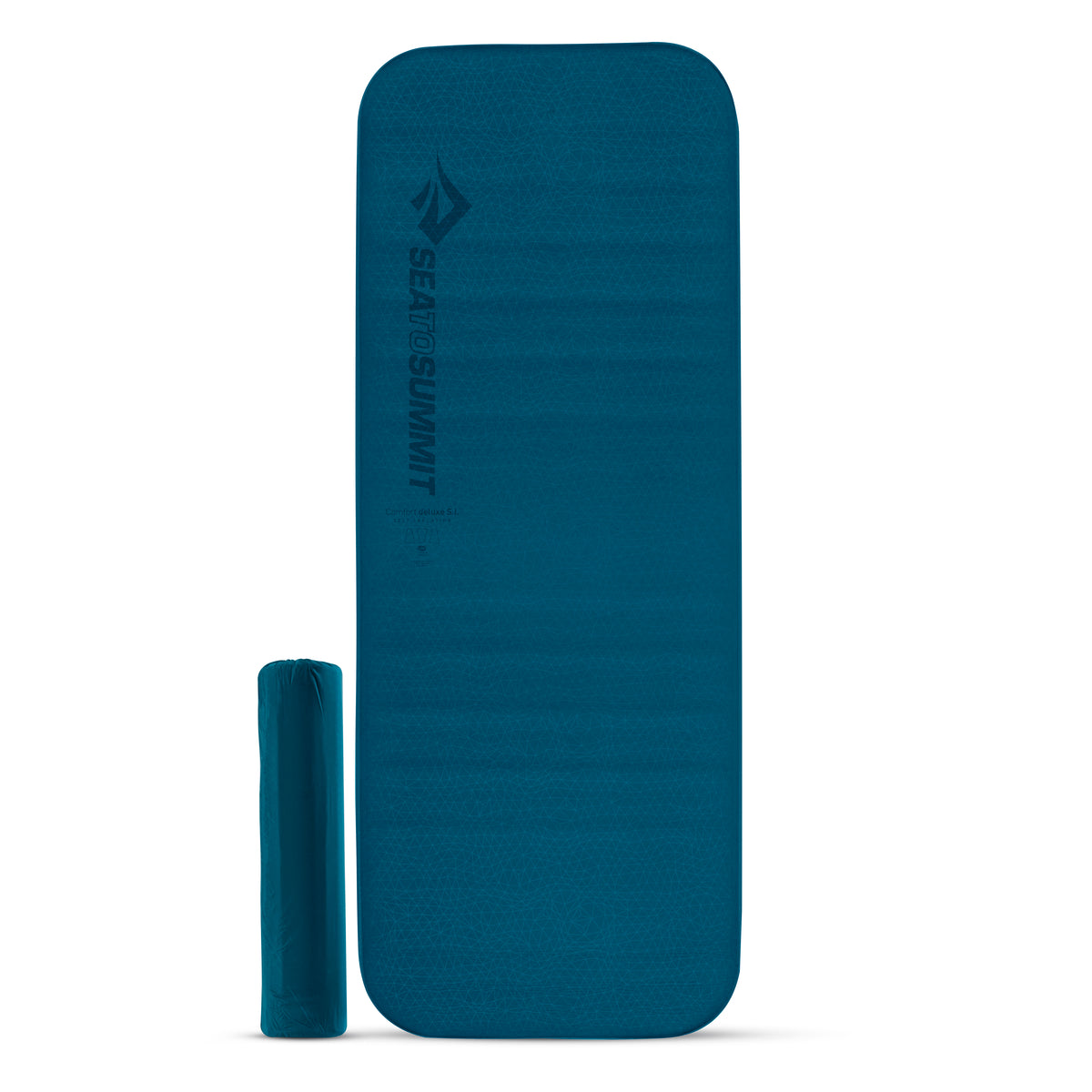 Large Wide / Dark Blue || Comfort Deluxe Self Inflating Sleeping Pad