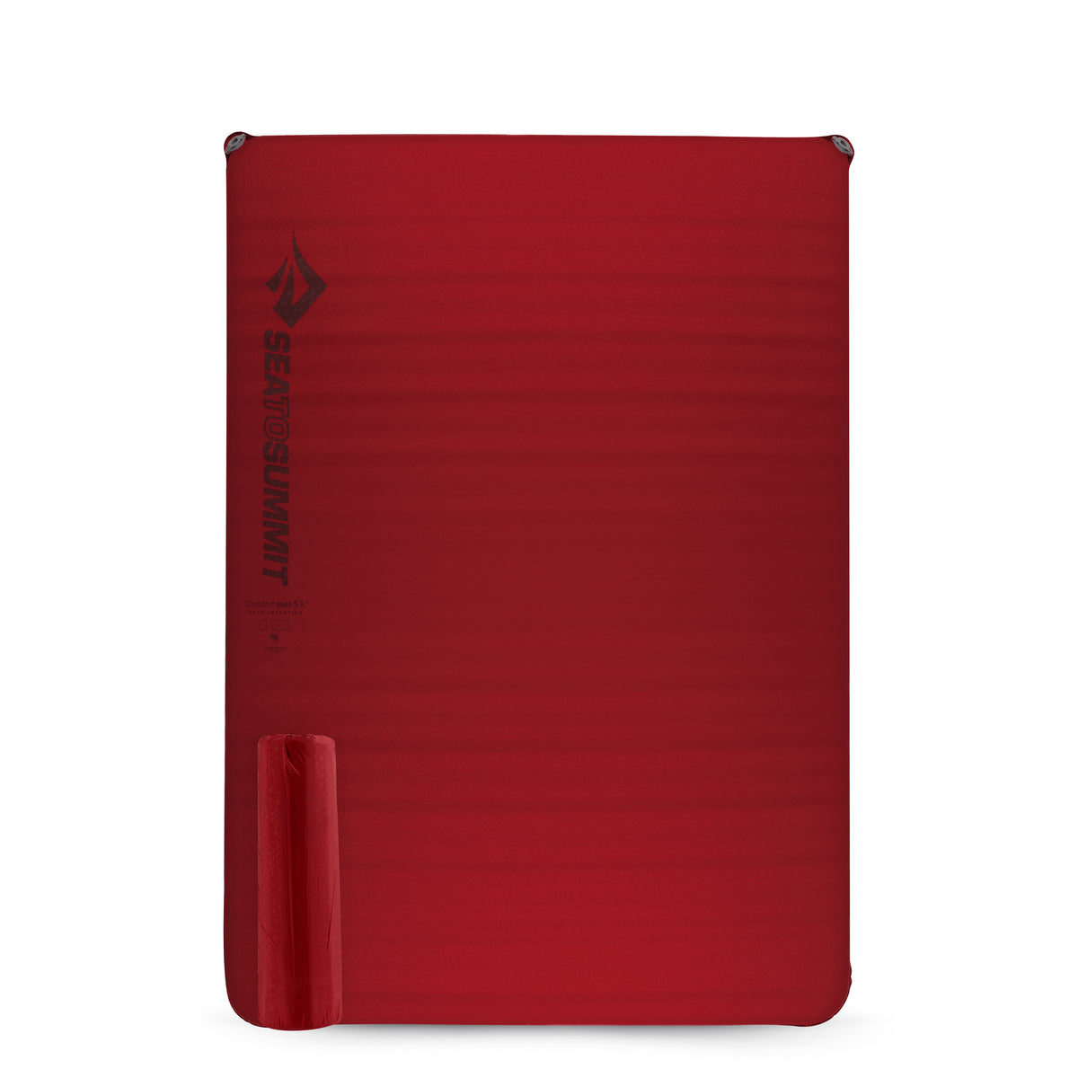 Double Wide / Dark Red || Comfort Plus Self-Inflating Sleeping Pad